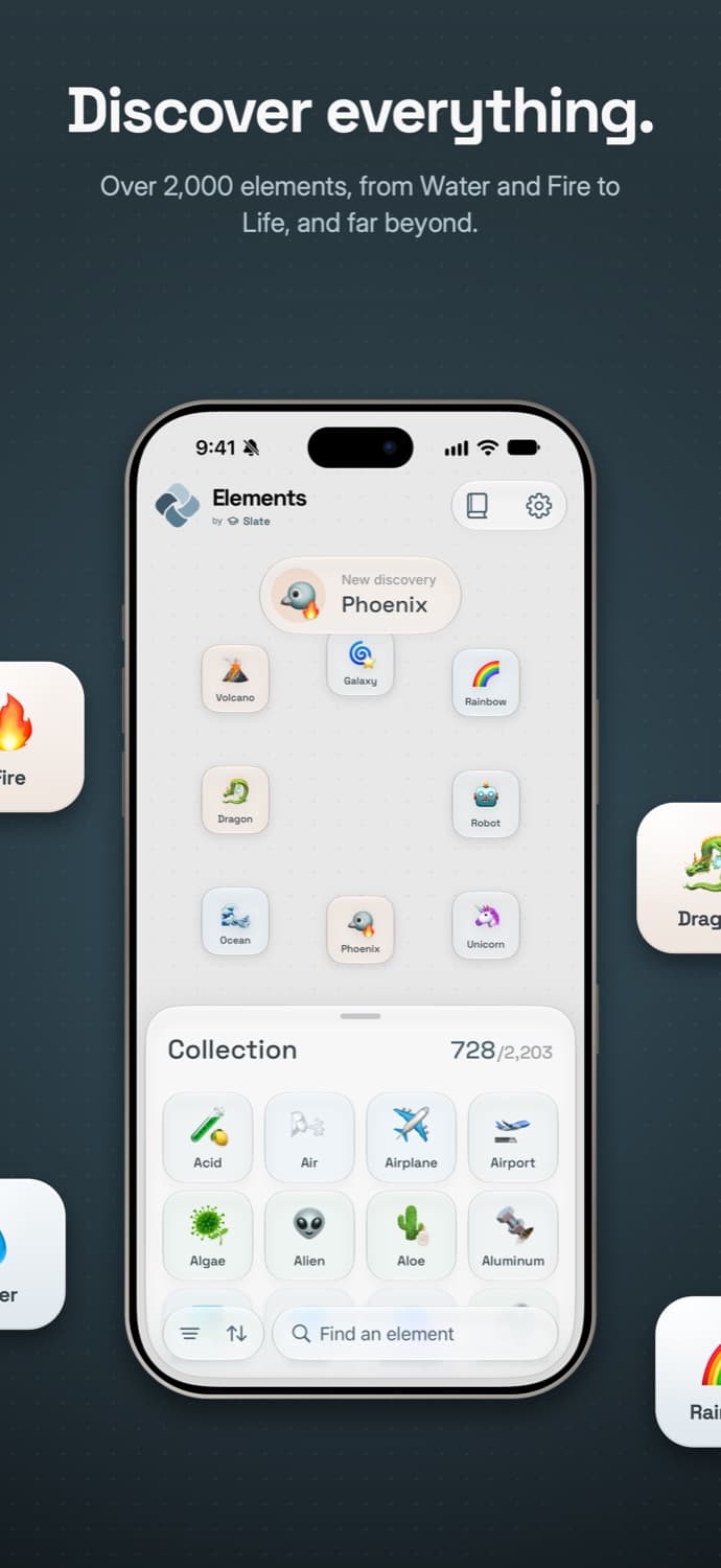 Discover everything. Bird and Fire have made Phoenix, a new discovery.